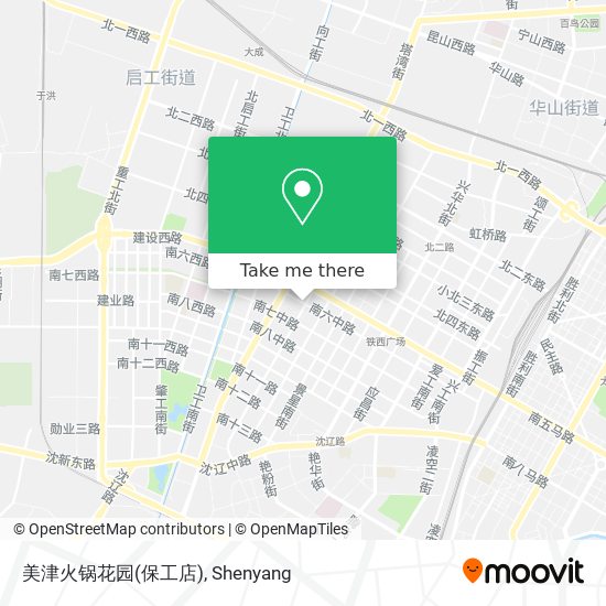 美津火锅花园(保工店) map