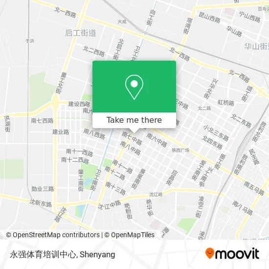 永强体育培训中心 map