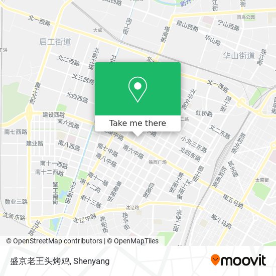 盛京老王头烤鸡 map