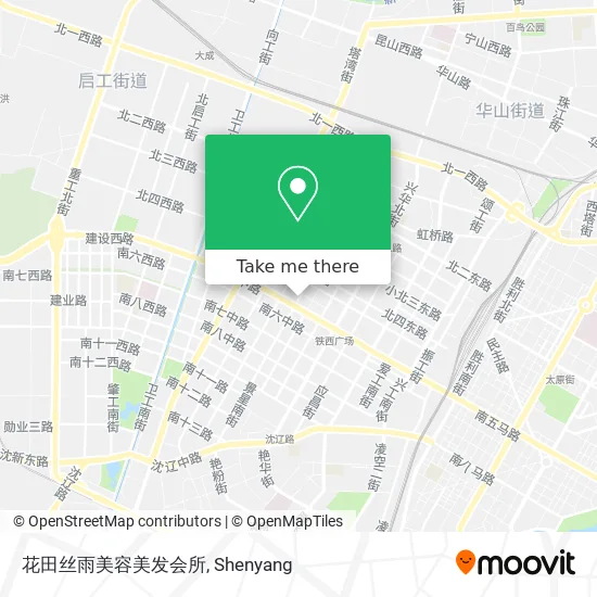 花田丝雨美容美发会所 map