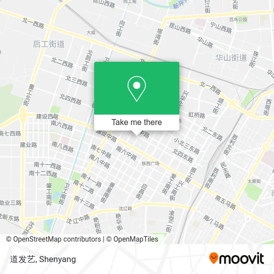 道发艺 map