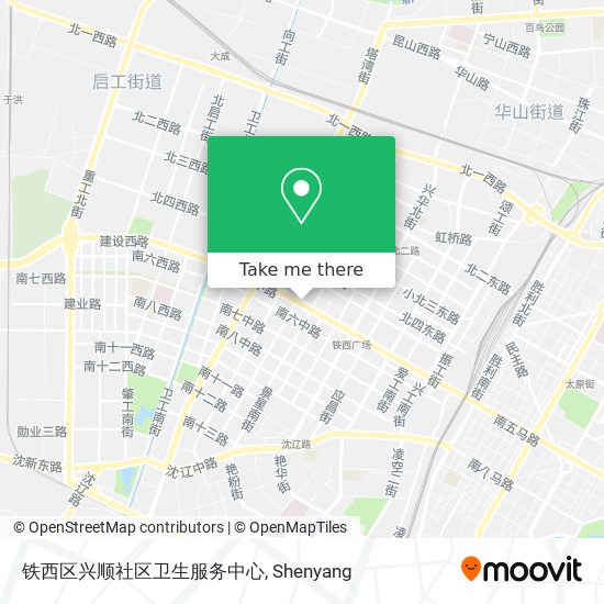 铁西区兴顺社区卫生服务中心 map