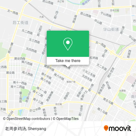 老周参鸡汤 map