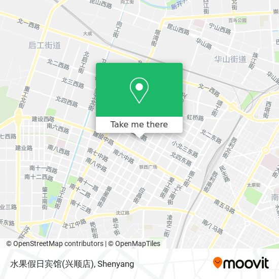 水果假日宾馆(兴顺店) map