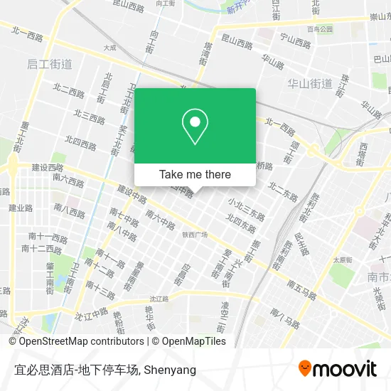 宜必思酒店-地下停车场 map