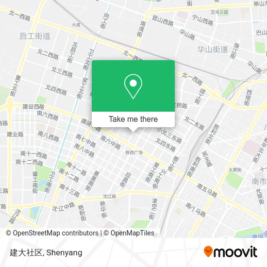 建大社区 map