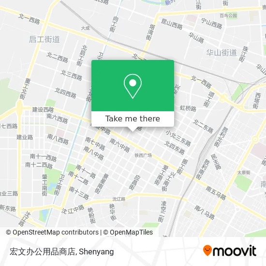 宏文办公用品商店 map