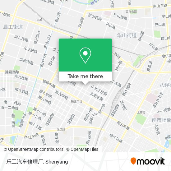乐工汽车修理厂 map