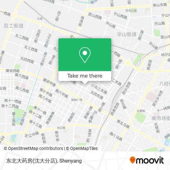东北大药房(沈大分店) map