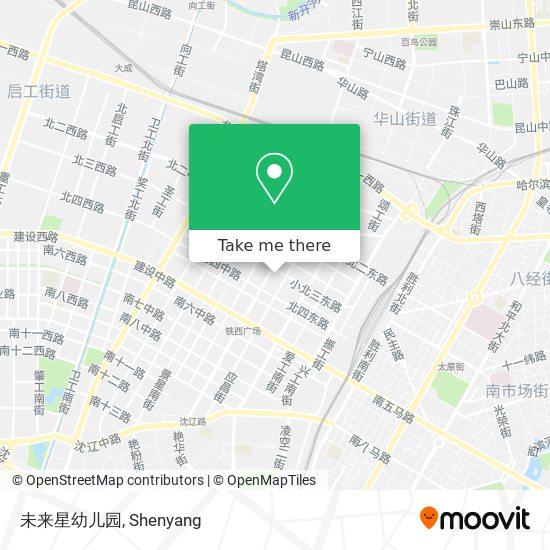 未来星幼儿园 map