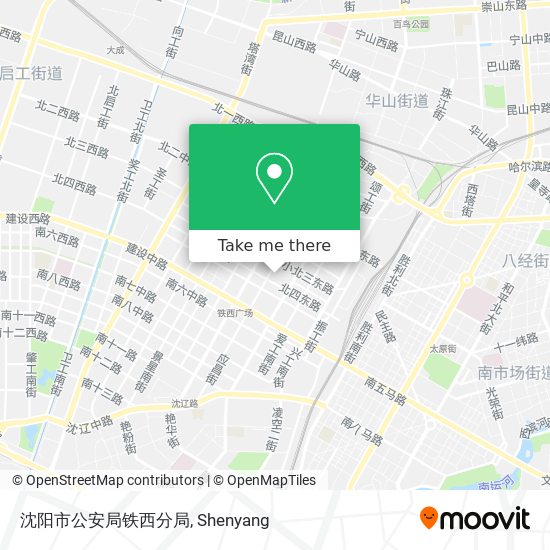 沈阳市公安局铁西分局 map