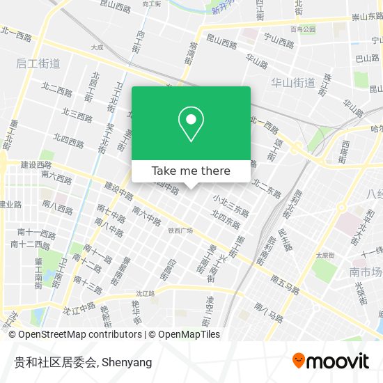 贵和社区居委会 map