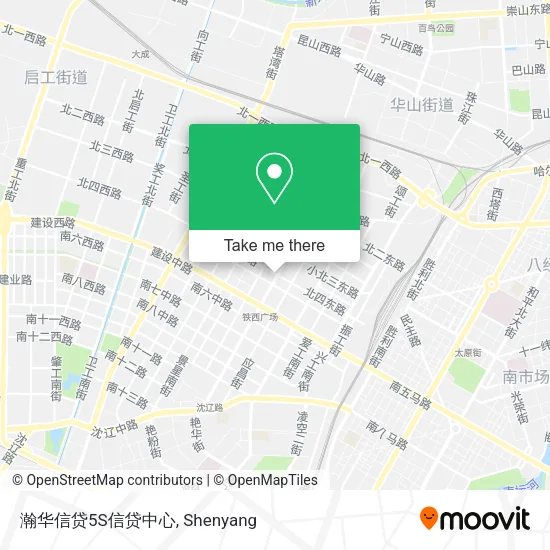 瀚华信贷5S信贷中心 map