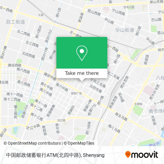 中国邮政储蓄银行ATM(北四中路) map