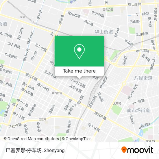 巴塞罗那-停车场 map
