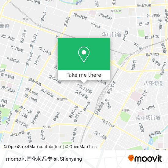 momo韩国化妆品专卖 map