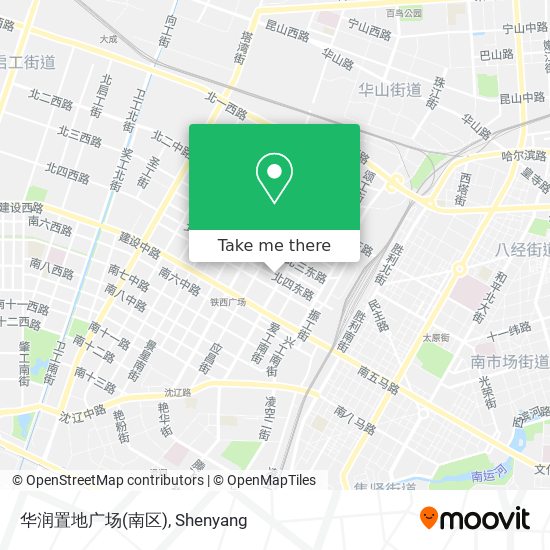 华润置地广场(南区) map