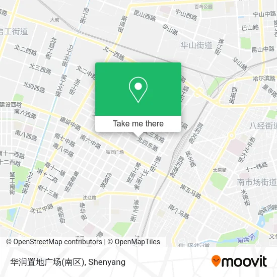华润置地广场(南区) map