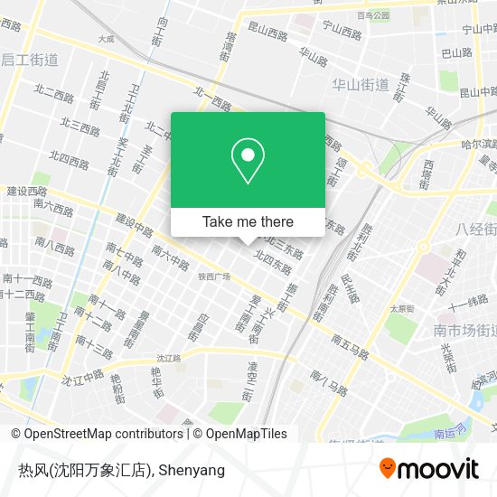 热风(沈阳万象汇店) map
