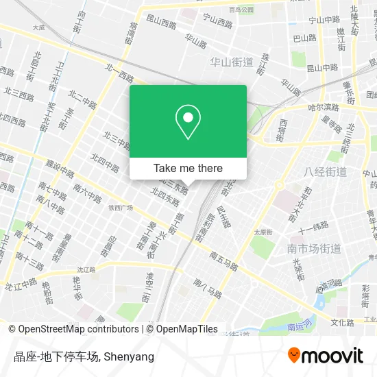 晶座-地下停车场 map