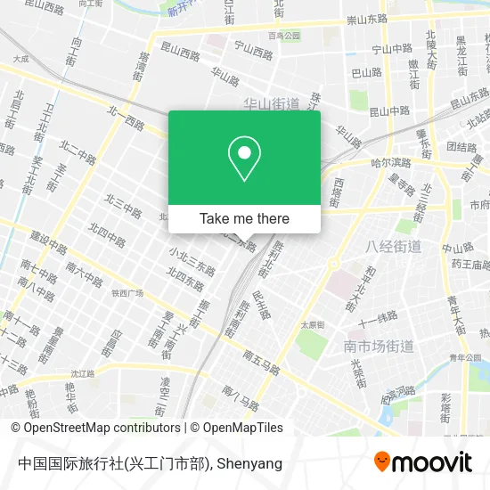 中国国际旅行社(兴工门市部) map
