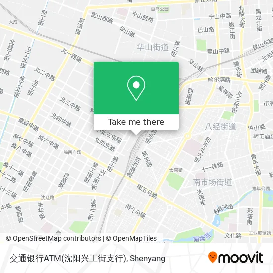 交通银行ATM(沈阳兴工街支行) map