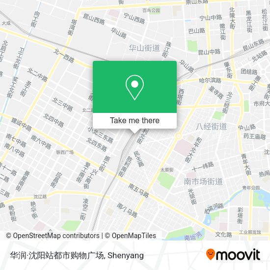 华润·沈阳站都市购物广场 map