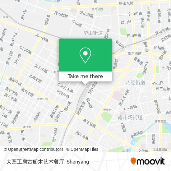 大匠工房古船木艺术餐厅 map