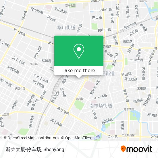 新荣大厦-停车场 map