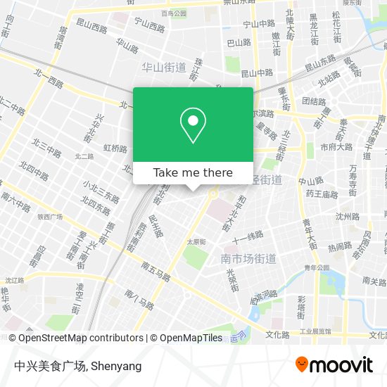 中兴美食广场 map