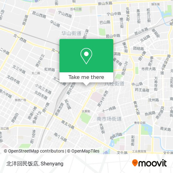 北洋回民饭店 map