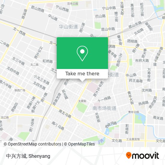 中兴方城 map