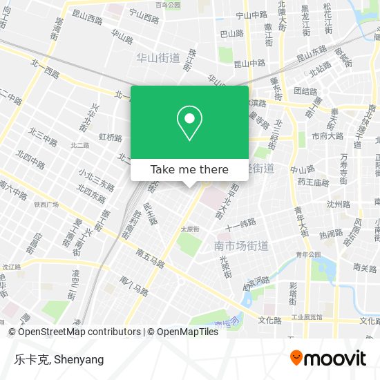 乐卡克 map