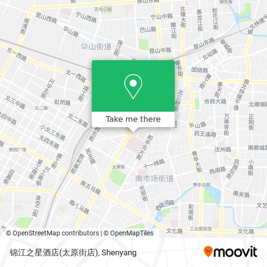 锦江之星酒店(太原街店) map