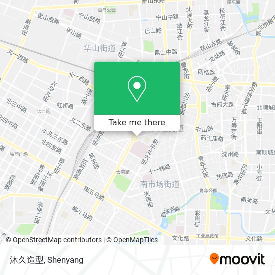 沐久造型 map