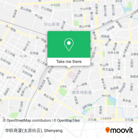 华联商厦(太原街店) map
