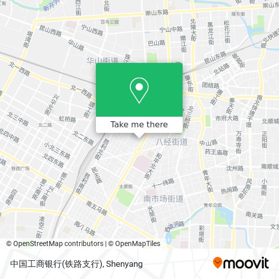 中国工商银行(铁路支行) map