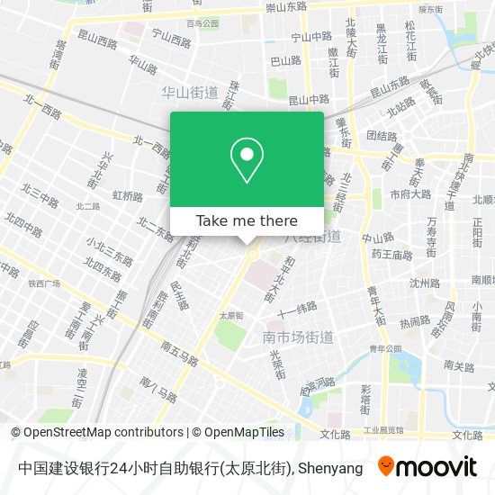 中国建设银行24小时自助银行(太原北街) map