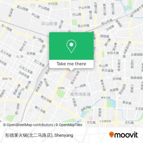 彤德莱火锅(北二马路店) map