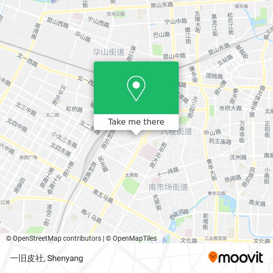 一旧皮社 map