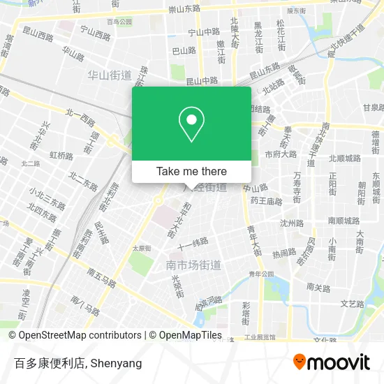百多康便利店 map