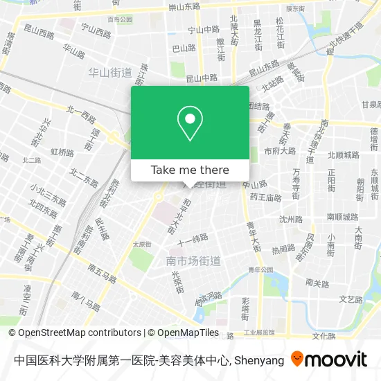 中国医科大学附属第一医院-美容美体中心 map