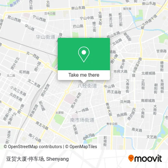 亚贸大厦-停车场 map