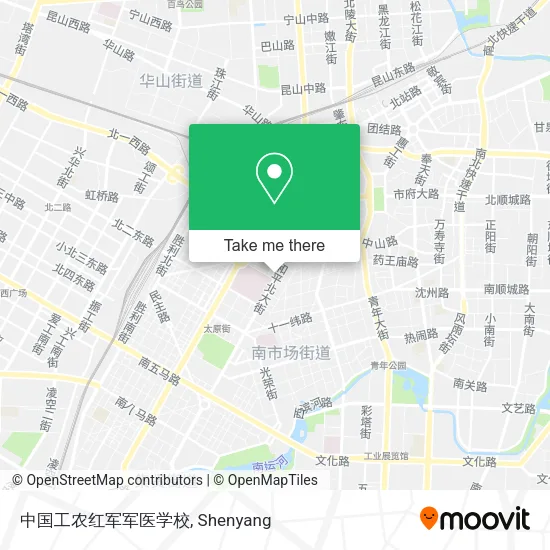 中国工农红军军医学校 map