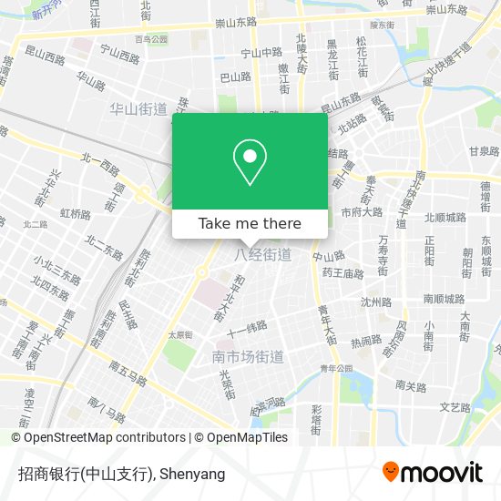 招商银行(中山支行) map