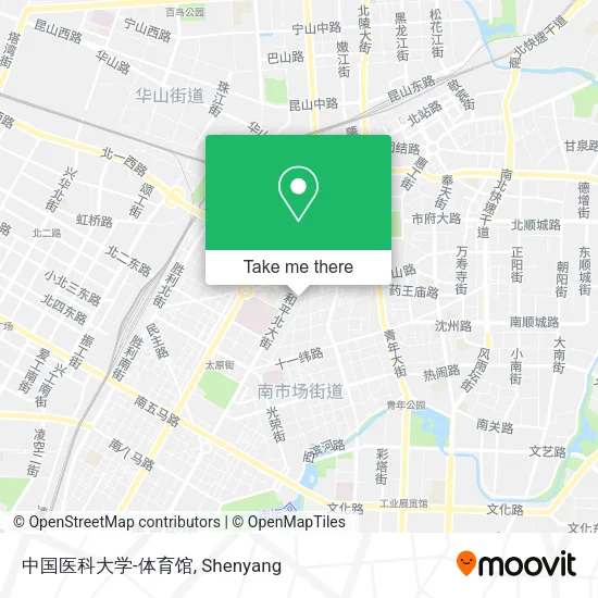 中国医科大学-体育馆 map