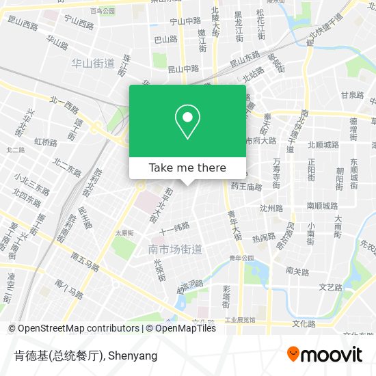 肯德基(总统餐厅) map