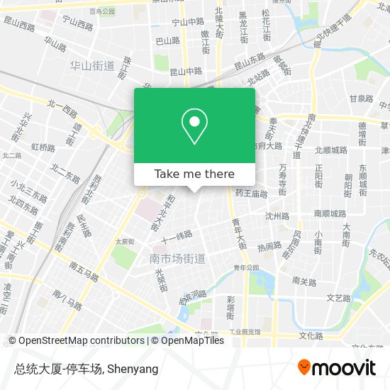 总统大厦-停车场 map