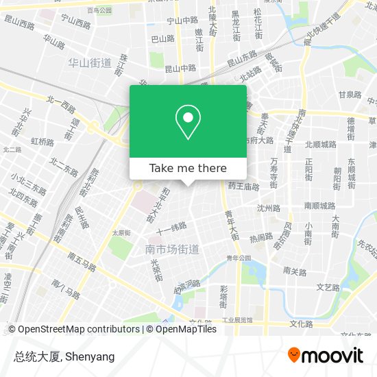 总统大厦 map