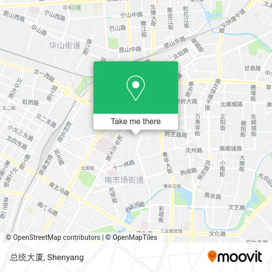 总统大厦 map